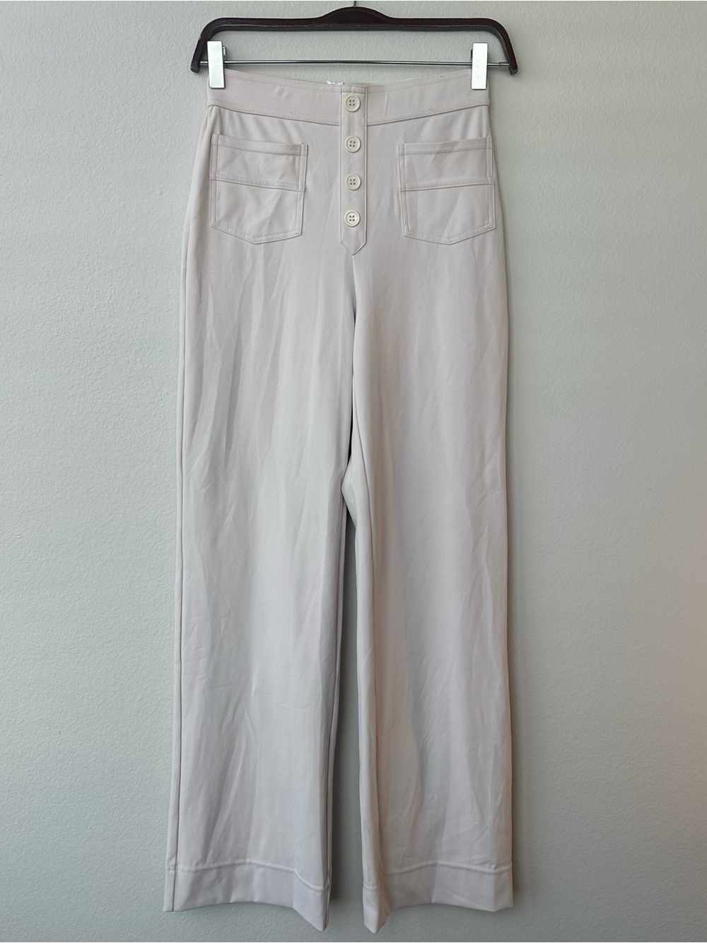 NWT DayStretch High Waisted Pockets Straight Leg Casual Pants Women’s XS 125